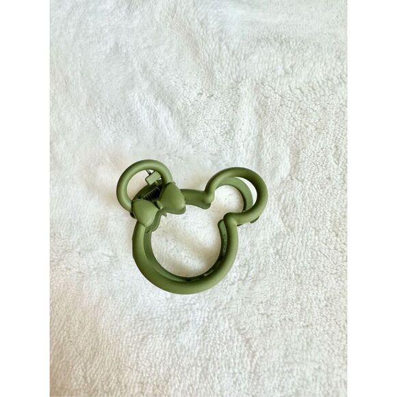 Green adorable Minnie mouse hair claw - Picture 2 of 4